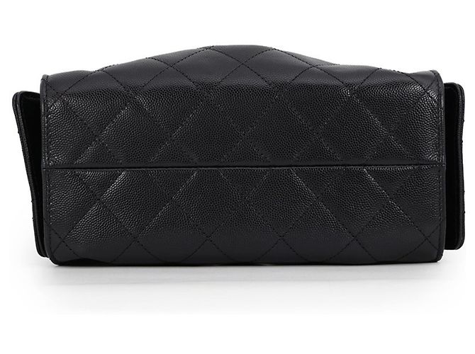 Borsa a tracolla con catena Chanel Nero - vista 3
