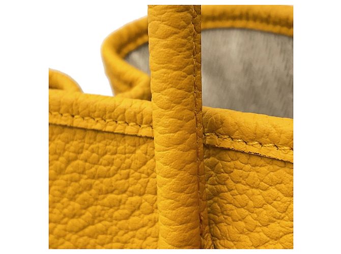 Hermès Borsa Garden Tote Hermes in Jaune Giallo - vista 11