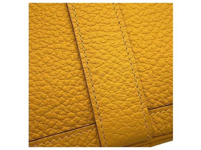 Hermès Borsa Garden Tote Hermes in Jaune Giallo - vista 7
