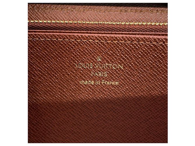 Louis Vuitton Monogram Zippy Wallet M42616 Braun - Ansicht 9