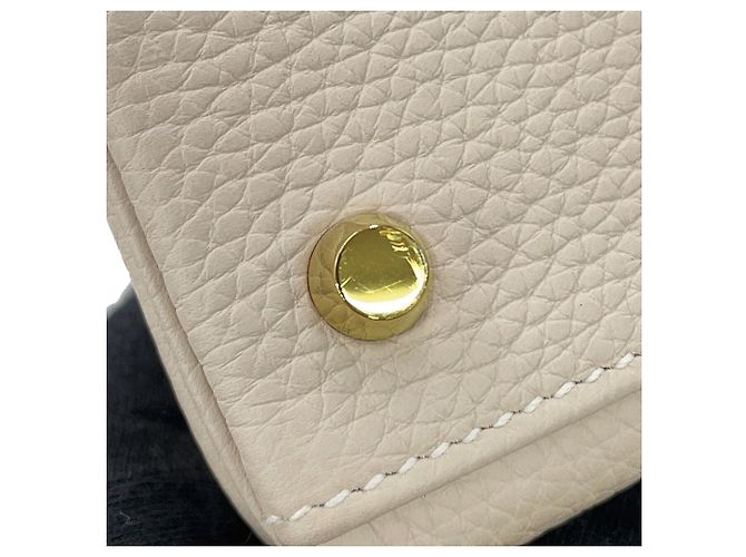 Hermès Borsa Hermes Kelly 28 in pelle Taurillon Clemence Craie - vista 11