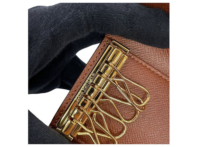 Portallaves Louis Vuitton Monogram Castaño - vista 6