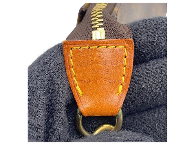 Louis Vuitton Monogram Pochette Accessoires Handtasche Braun - Ansicht 12