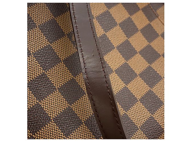 Borsa a tracolla Louis Vuitton Damier Ebene Musette Salsa Arancione - vista 12