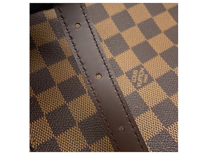 Borsa a tracolla Louis Vuitton Damier Ebene Musette Salsa Arancione - vista 13