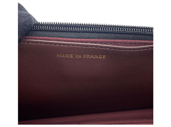 Portefeuille à chaîne Chanel Classic Matelassé Noir - vue 18