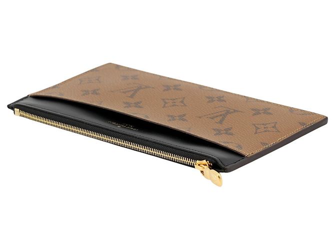 Louis Vuitton Monogram Reverse Münzbeutel Schwarz - Ansicht 2