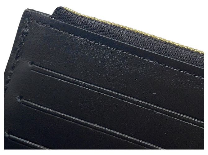 Louis Vuitton Monogram Reverse Münzbeutel Schwarz - Ansicht 7