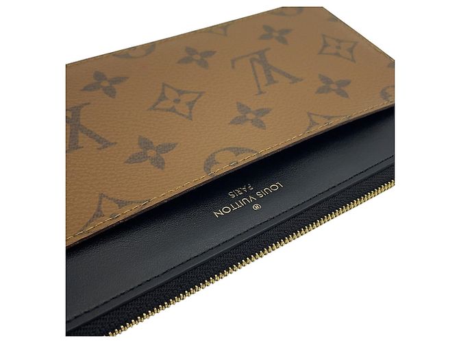 Louis Vuitton Monogram Reverse Münzbeutel Schwarz - Ansicht 9