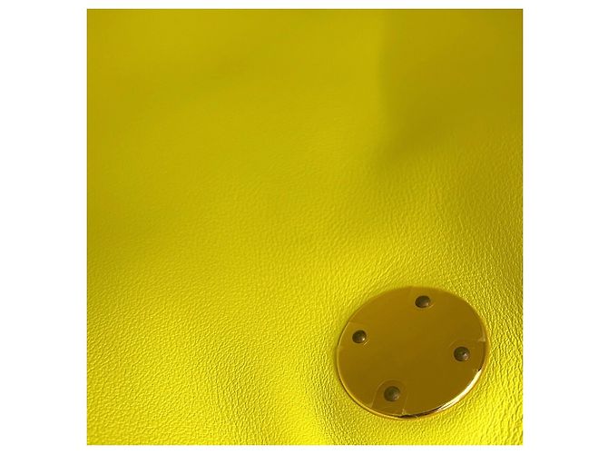 Hermès Borsa Hermes Lindy 26 Verso Cle Lime Swift D'oro - vista 11