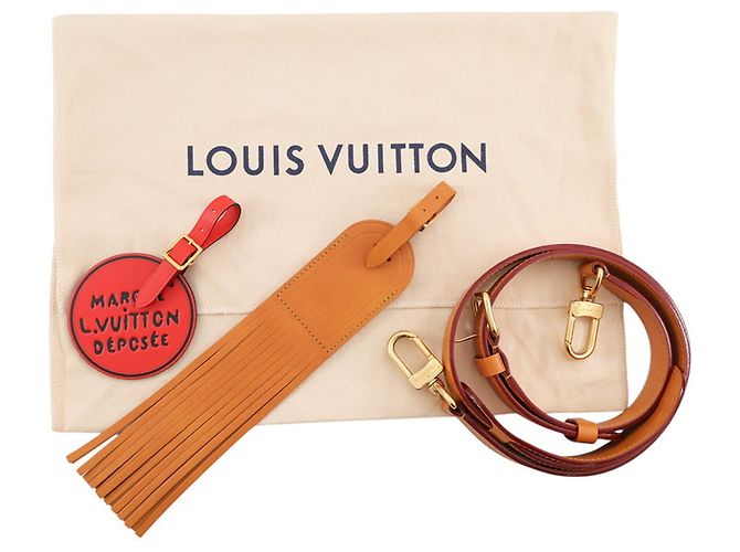 Louis Vuitton Monogram Dust Keepall Bandoulière 25 Marrone - vista 17