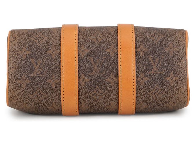Louis Vuitton Monogram Dust Keepall Bandoulière 25 Marrone - vista 3
