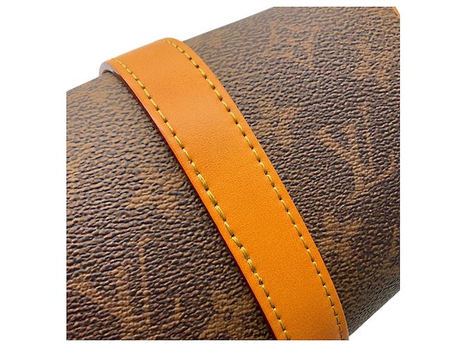 Louis Vuitton Monogram Dust Keepall Bandoulière 25 Marrone - vista 8