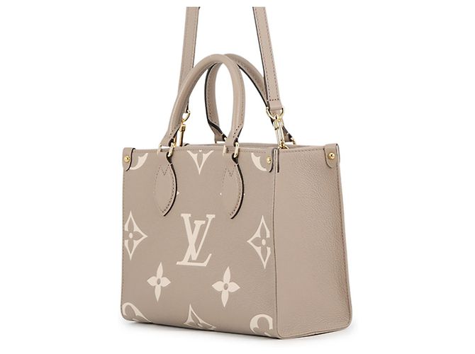 Bolso Louis Vuitton Monogram Empreinte OnTheGo PM Gris - vista 2