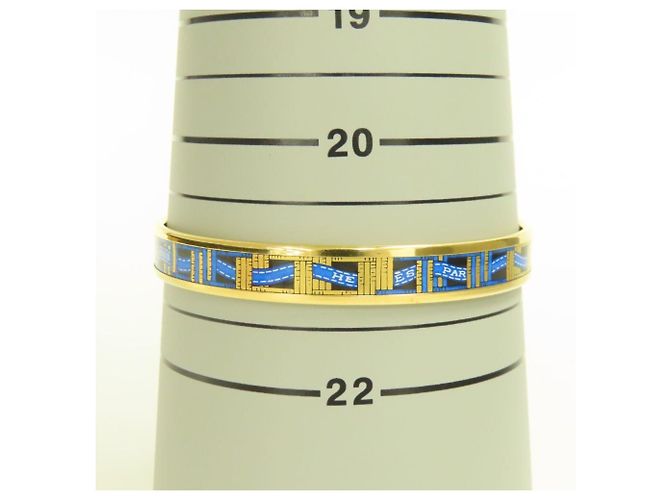 Hermès Pulsera de dijes Hermes Negro Azul - vista 10