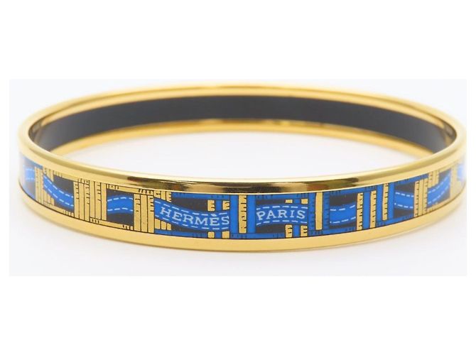 Hermès Pulsera de dijes Hermes Negro Azul - vista 3