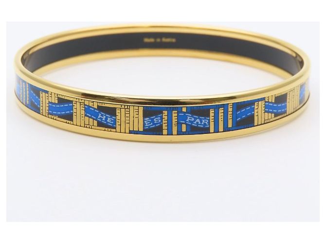 Hermès Pulsera de dijes Hermes Negro Azul - vista 5
