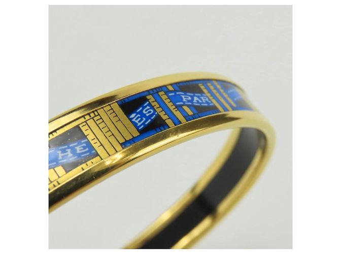 Hermès Pulsera de dijes Hermes Negro Azul - vista 9