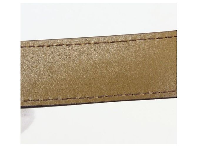 Borsa a tracolla Burberry in pelle marrone - vista 20