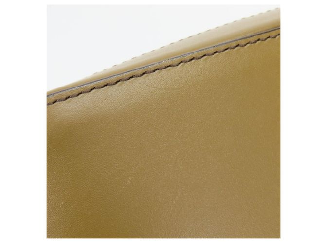 Borsa a tracolla Burberry in pelle marrone - vista 8