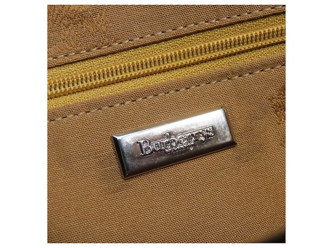 Burberry Nova Check Schultertasche Schwarz Beige - Ansicht 21