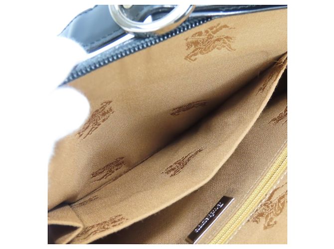 Burberry Nova Check Schultertasche Schwarz Beige - Ansicht 22