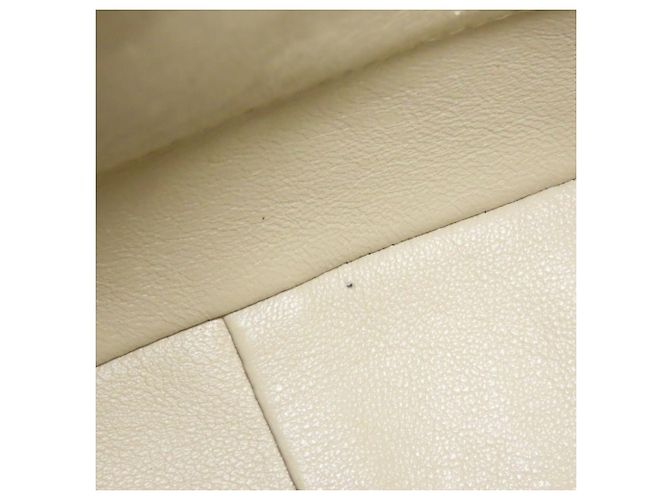 Borsa a tracolla Chanel in vitello grana Beige Gold D'oro - vista 29