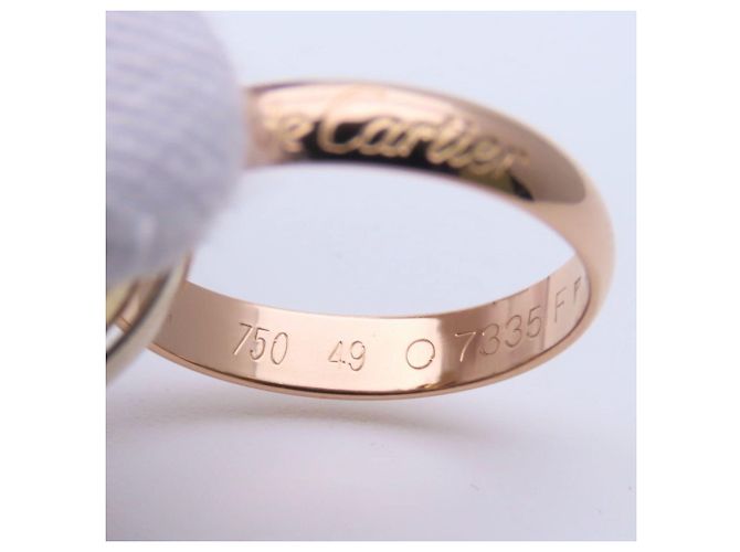 Anello Cartier Trinity Classic Must de Argento D'oro - vista 10