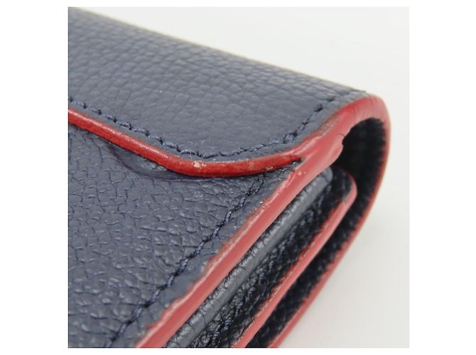 Portafoglio lungo Louis Vuitton Monogram Empreinte Rosso - vista 10