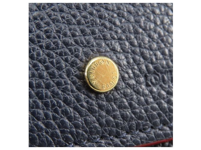 Portafoglio lungo Louis Vuitton Monogram Empreinte Rosso - vista 12
