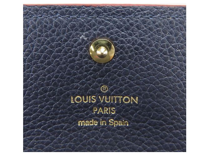 Portafoglio lungo Louis Vuitton Monogram Empreinte Rosso - vista 15