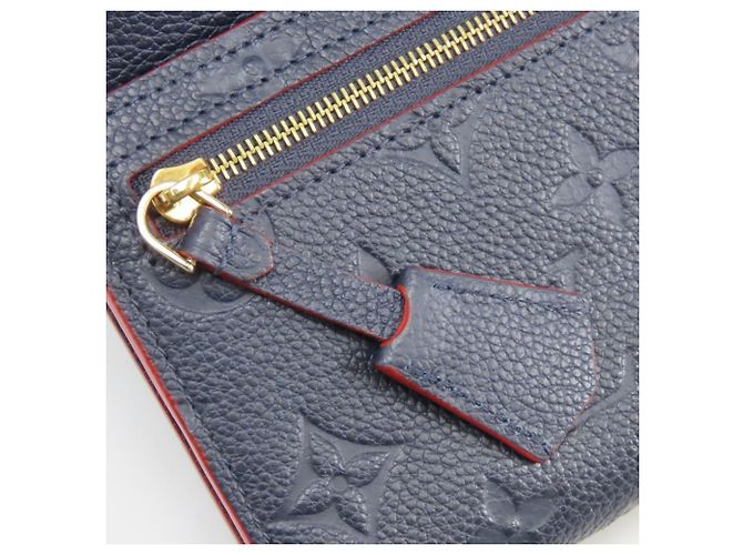 Portafoglio lungo Louis Vuitton Monogram Empreinte Rosso - vista 17
