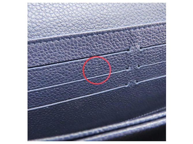 Portafoglio lungo Louis Vuitton Monogram Empreinte Rosso - vista 25