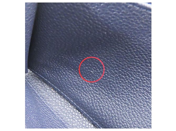 Portafoglio lungo Louis Vuitton Monogram Empreinte Rosso - vista 26