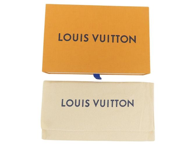 Portafoglio lungo Louis Vuitton Monogram Empreinte Rosso - vista 34