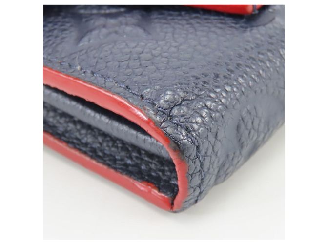 Portafoglio lungo Louis Vuitton Monogram Empreinte Rosso - vista 5