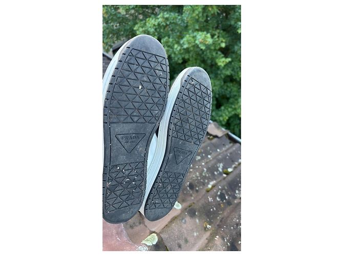 Prada Sneakers Black/White Leather - view 2