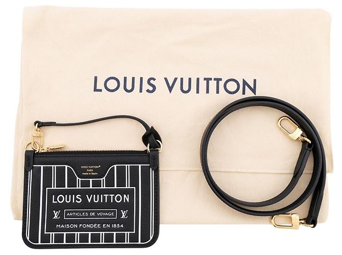Bolso Tote Louis Vuitton Monogram Neverfull Inside Out BB Negro - vista 19