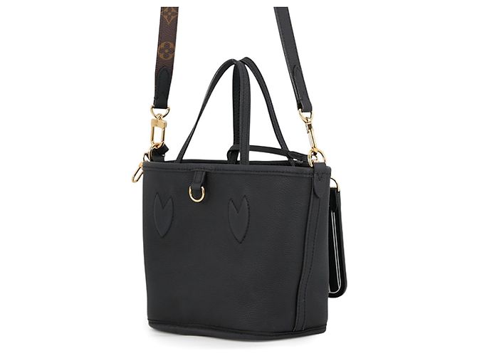 Bolso Tote Louis Vuitton Monogram Neverfull Inside Out BB Negro - vista 2
