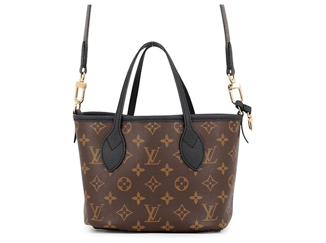 Bolso Tote Louis Vuitton Monogram Neverfull Inside Out BB Negro - vista 6