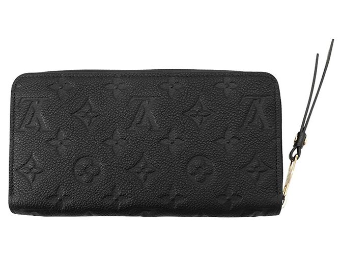 Cartera Larga Louis Vuitton Monogram Empreinte Negro - vista 3