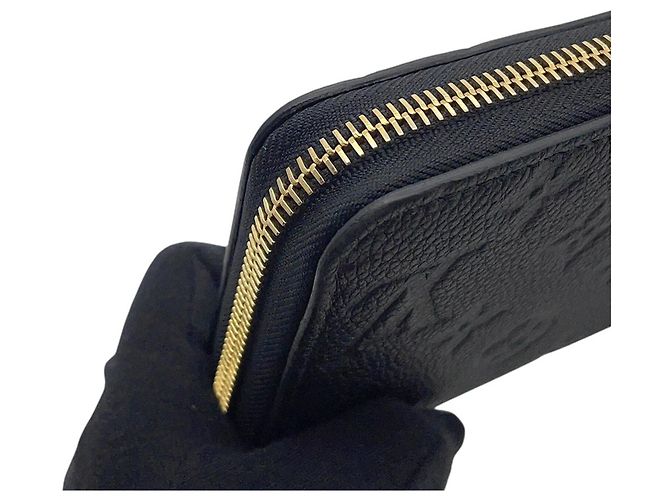 Cartera Larga Louis Vuitton - Monogram Empreinte Negro - vista 12