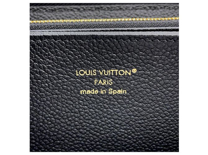 Cartera Larga Louis Vuitton - Monogram Empreinte Negro - vista 13