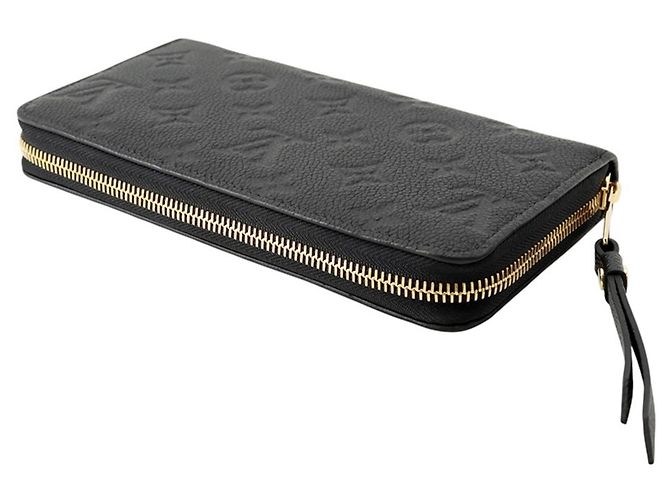 Cartera Larga Louis Vuitton - Monogram Empreinte Negro - vista 2