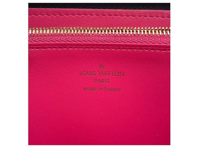 Cartera larga Louis Vuitton en piel Taurillon Negro Rosa - vista 13