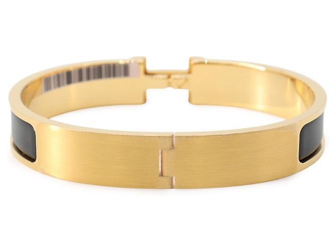 Hermès Bracciale Hermes Clic Charm Nero - vista 3