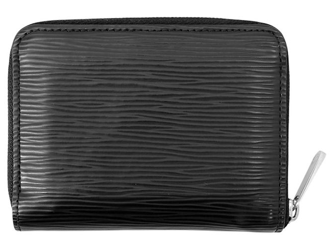 Monedero Zippy de piel Epi Louis Vuitton Negro - vista 3