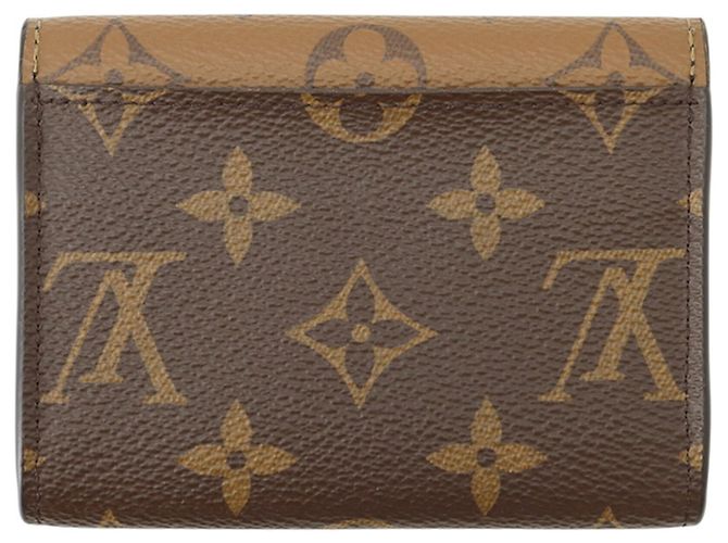 Portamonete Louis Vuitton Monogram Reverse Nero - vista 3