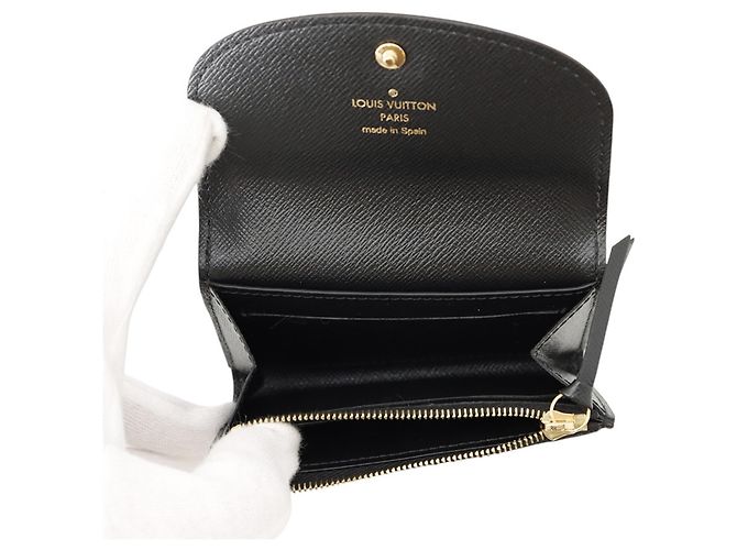 Portamonete Louis Vuitton Monogram Reverse Nero - vista 5