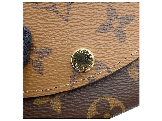 Portamonete Louis Vuitton Monogram Reverse Nero - vista 9